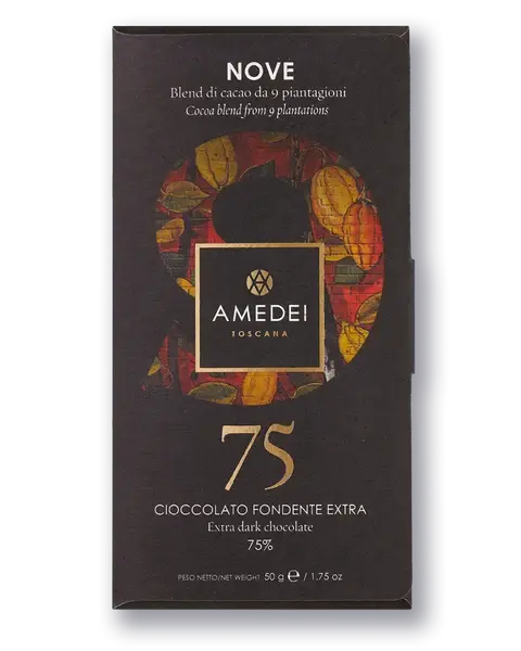 AMEDEI Nove 9號75%黑巧克力 50g